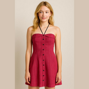 FOXY JEANS BANDEAU DRESS SIZE SMALL